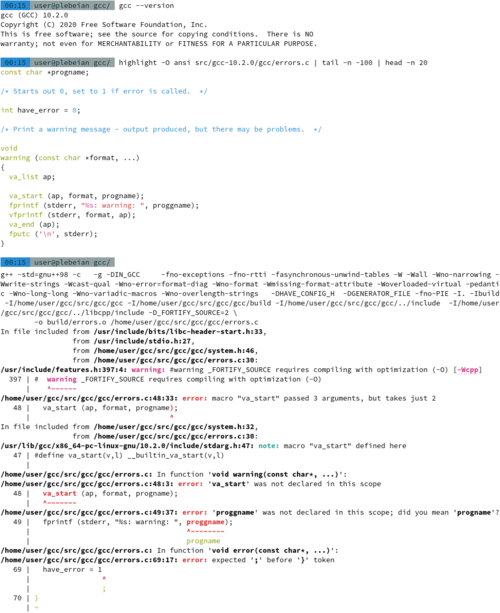 GNU Compiler Collection